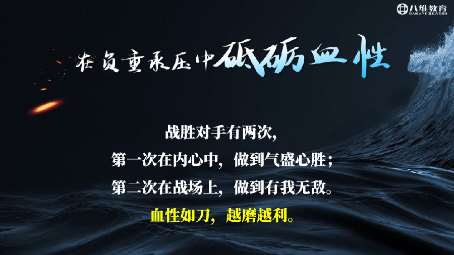 八維集團砥礪荊棘路大戰百日勇者勝！